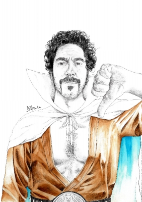 Técnica: Acuarela, tinta y lápiz (2016)