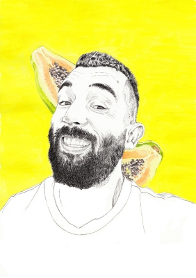 Técnica: Acrílico, acuarela y tinta (2019)
